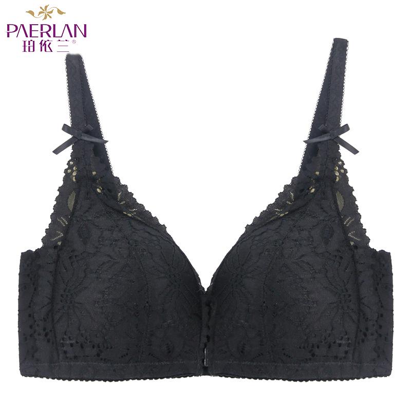 PAERLAN New Product Push Up Front Buckle Bra Women's Fashion Bow Seamless Bra Comfortable Sexy Lace Sleeping Large Underwear, White
PAERLAN New Product Push Up Front Buckle Bra Women's Fashion Bow Seamless Bra Comfortable Sexy Lace Sleeping Large Underwear, White