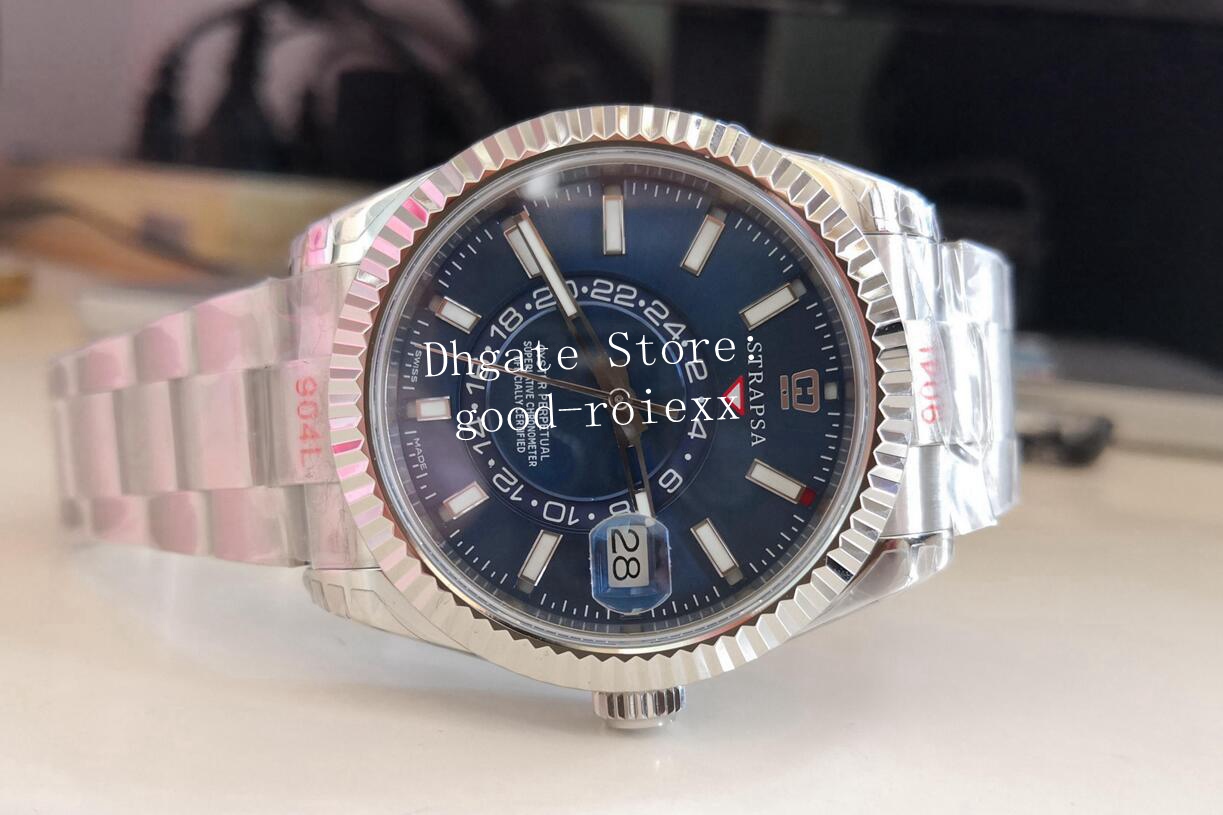 Men's Automatic Cal.9001 Watches Men 904L Steel 326934 Sapphire N NoobF Factory Watch Time Zone Dweller Sport Ring Command Wristwatches, Box
Men's Automatic Cal.9001 Watches Men 904L Steel 326934 Sapphire N NoobF Factory Watch Time Zone Dweller Sport Ring Command Wristwatches, Box