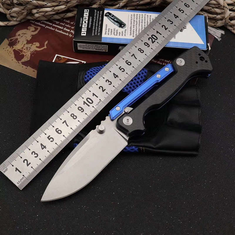 High quality cold AD15 steel folding knife AD-15 m390 steel carbon fiber handle 23gvg outdoor camping pocket knife tactics survival BM knife
High quality cold AD15 steel folding knife AD-15 m390 steel carbon fiber handle 23gvg outdoor camping pocket knife tactics survival BM knife