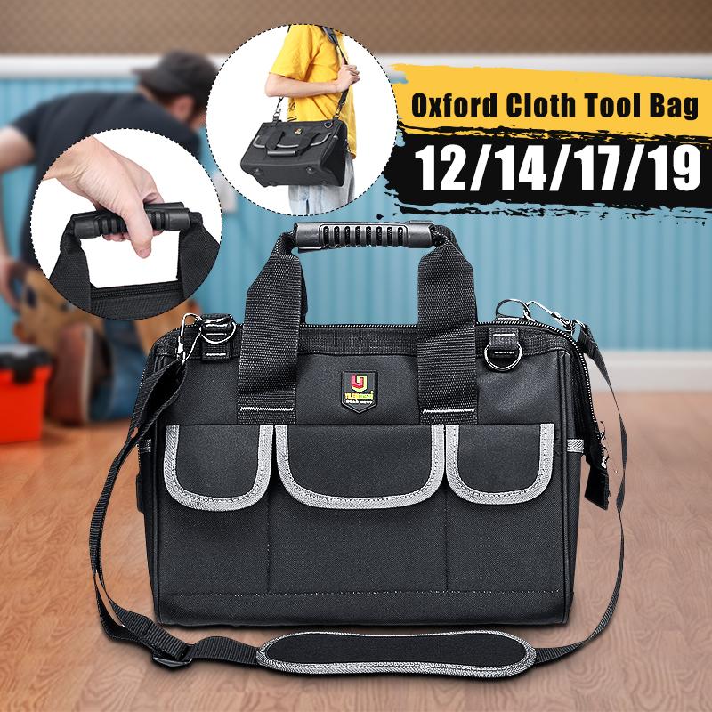 Oxford Tool Bag Waterproof Hand Tool Storage Bag Electrician Large Capacity Storage 12/14/17/19 Inch
Oxford Tool Bag Waterproof Hand Tool Storage Bag Electrician Large Capacity Storage 12/14/17/19 Inch