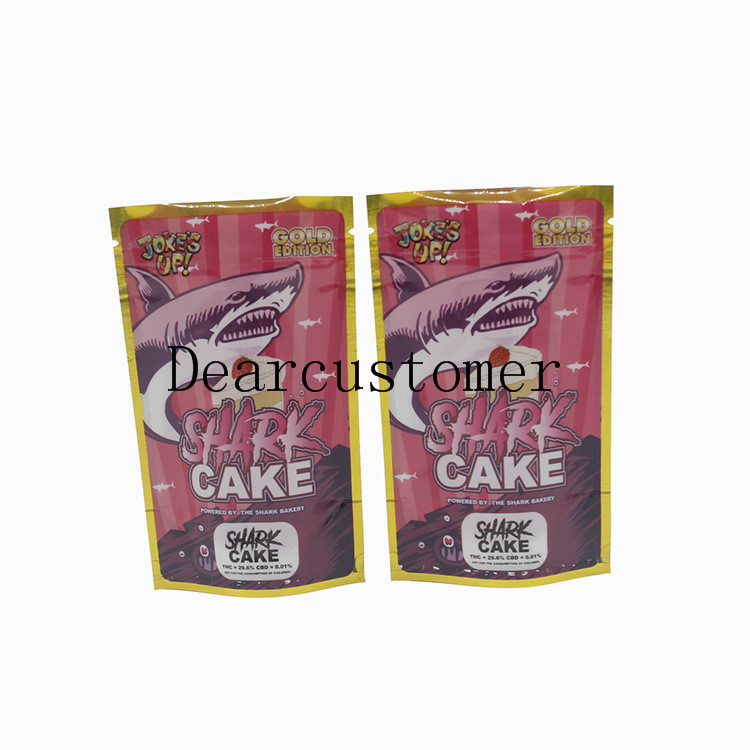 Jokes Up 3.5g Smell Proof Gold Edition Shark Cake Runtz Heat Sealable Mylar Bags Customize Mylar bags 2021
Jokes Up 3.5g Smell Proof Gold Edition Shark Cake Runtz Heat Sealable Mylar Bags Customize Mylar bags 2021
