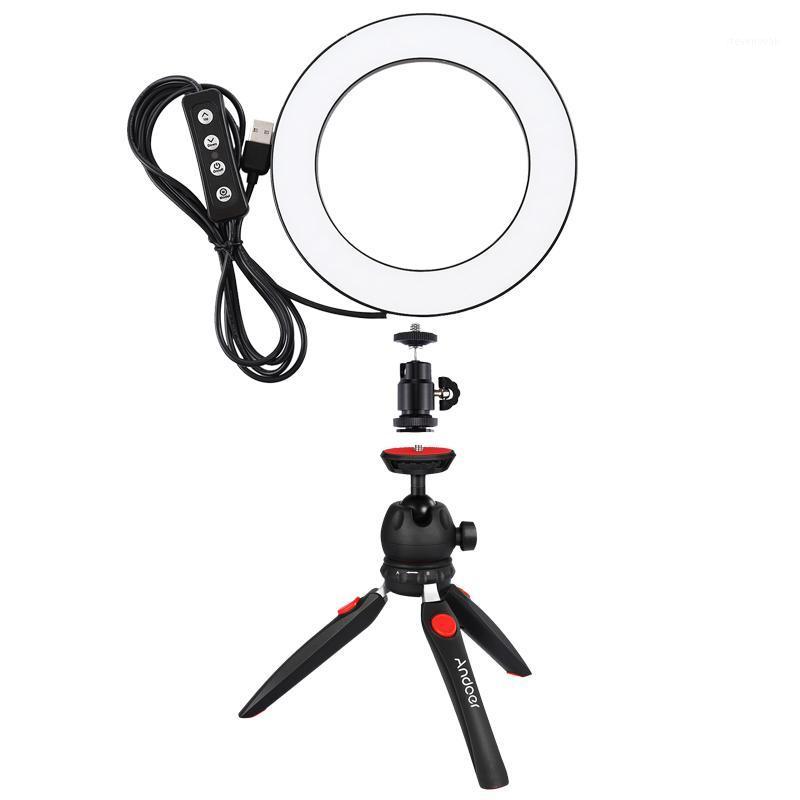 Andoer 3.5/4.7 Dimmable Photography Video Shooting Led Studio Photo Ring Light With Tabletop Tripod For Live Streaming Selfie1
Andoer 3.5/4.7 Dimmable Photography Video Shooting Led Studio Photo Ring Light With Tabletop Tripod For Live Streaming Selfie1
