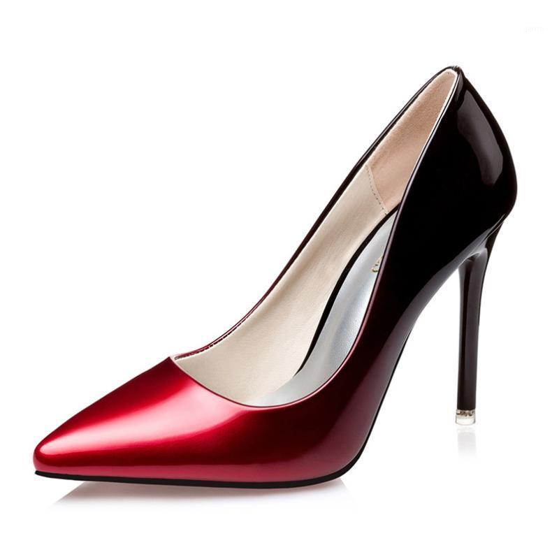 High heels women shoes shallow mouth thin vocational gradient leather shoes woman red pumps ladies female heels1, Black
High heels women shoes shallow mouth thin vocational gradient leather shoes woman red pumps ladies female heels1, Black