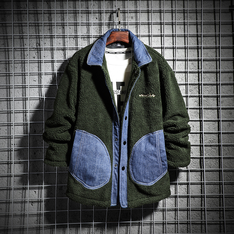 Mens Jacket Men 2020 Winter Fleece Windbreaker Patchwork Coat Hip Hop Japanese Streetwear Harajuku Jackets For Men, Green jacket men
Mens Jacket Men 2020 Winter Fleece Windbreaker Patchwork Coat Hip Hop Japanese Streetwear Harajuku Jackets For Men, Green jacket men
