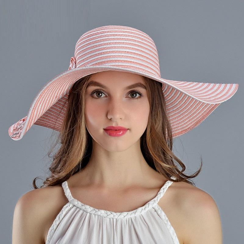 Wide Brim Hats Arrival Spring Summer Hat Foldable Women Sun Cap Lady Shading Seaside Beach Elegant Outdoor Travel B-7588, Blue
Wide Brim Hats Arrival Spring Summer Hat Foldable Women Sun Cap Lady Shading Seaside Beach Elegant Outdoor Travel B-7588, Blue