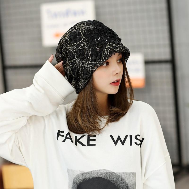 Lace Flower Lady Hat Muslim Ruffle Beanie Scarf Turban Head Wrap Cap Women Fashion Accessoires Bonnets for Girl Wholesale, Black
Lace Flower Lady Hat Muslim Ruffle Beanie Scarf Turban Head Wrap Cap Women Fashion Accessoires Bonnets for Girl Wholesale, Black