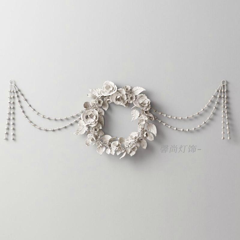 Retro wrought iron antique old wall lamp children's room princess room wall bedside decorative wreath lamp
Retro wrought iron antique old wall lamp children's room princess room wall bedside decorative wreath lamp