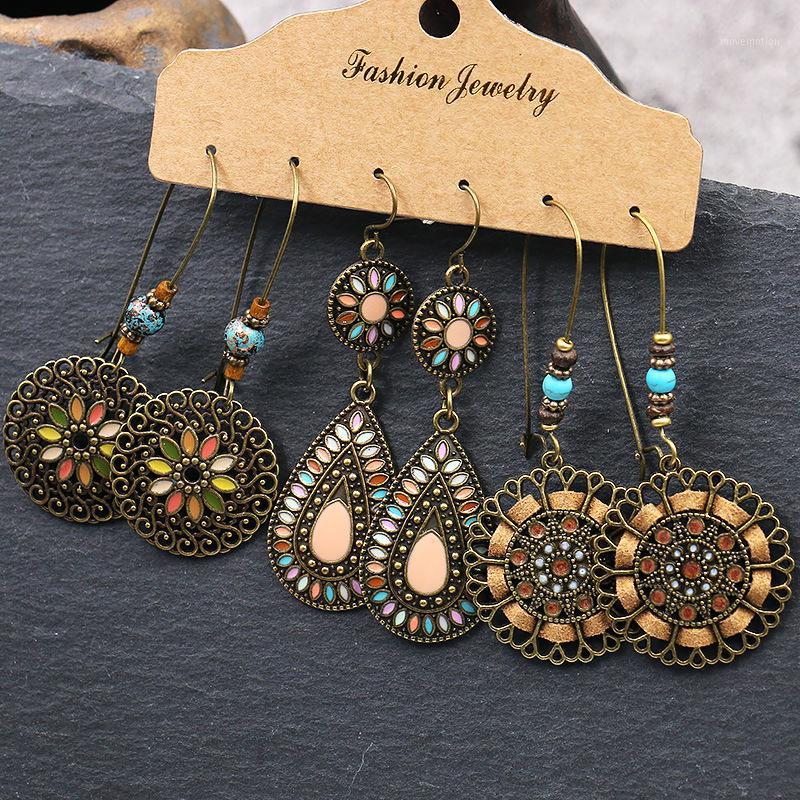 1SET Vintage Bohemia Leaf Shell Flower Dream Catcher Heart Natural Stone Tassel Drop Earring Exquisite Earring Set For Women1
1SET Vintage Bohemia Leaf Shell Flower Dream Catcher Heart Natural Stone Tassel Drop Earring Exquisite Earring Set For Women1