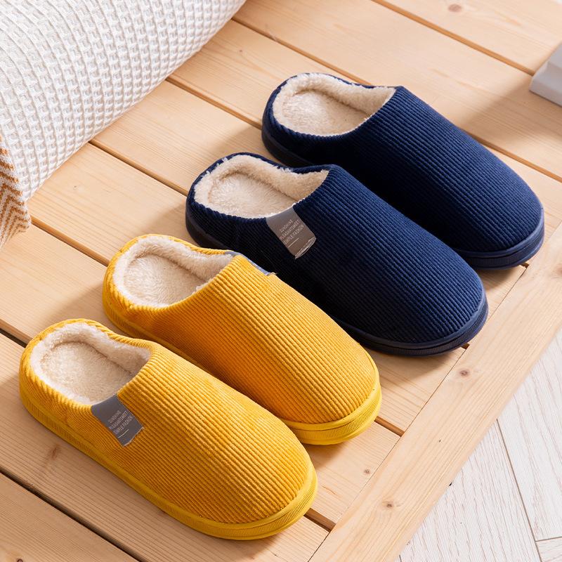 2020 Winter Women and Men Slippers Cotton Warm Causal Home Slippers Non-slip Soft Thick Bottom Couple Slipper Male Flat Shoes, Yellow
2020 Winter Women and Men Slippers Cotton Warm Causal Home Slippers Non-slip Soft Thick Bottom Couple Slipper Male Flat Shoes, Yellow