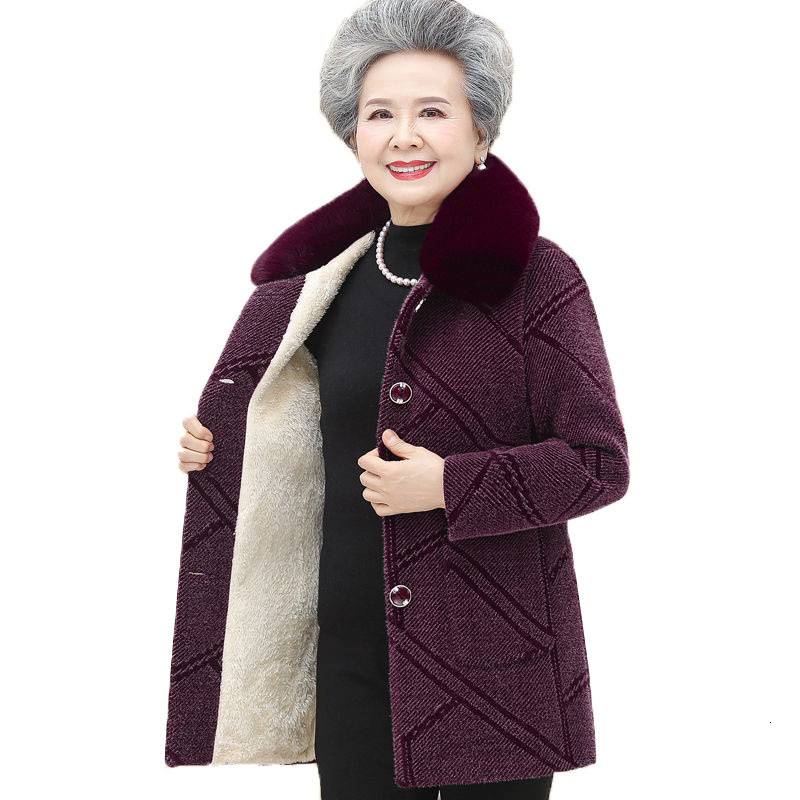 Older Winter Woman's Coat Thicken Imitation Velvet Mink Coats Outerwear Plus Size R810 Qy2p, Brick red
Older Winter Woman's Coat Thicken Imitation Velvet Mink Coats Outerwear Plus Size R810 Qy2p, Brick red