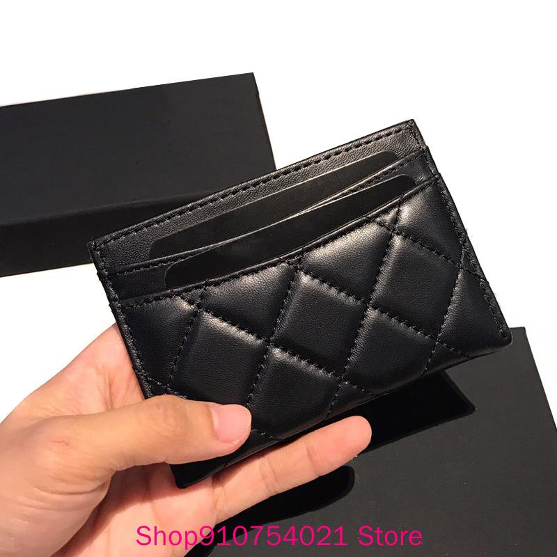 Women luxury caviar Card Holder top quality real leather designer Female mini short brand Case, Silver hardware
Women luxury caviar Card Holder top quality real leather designer Female mini short brand Case, Silver hardware