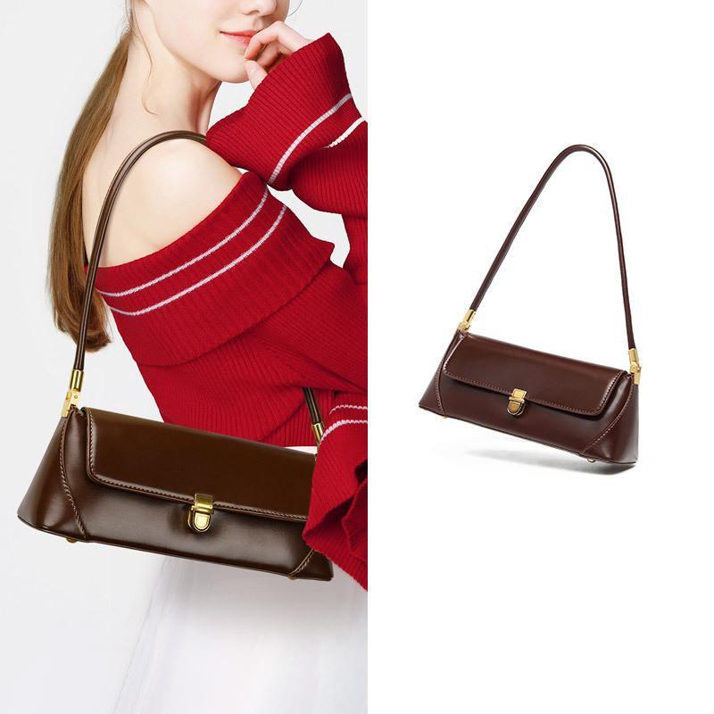 2021 New Solid Color PU Leather Handbags For Women Shoulder Bag Female Small Elegant Totes Lady Handbag Luxury Hand Bag, Chocolate
2021 New Solid Color PU Leather Handbags For Women Shoulder Bag Female Small Elegant Totes Lady Handbag Luxury Hand Bag, Chocolate