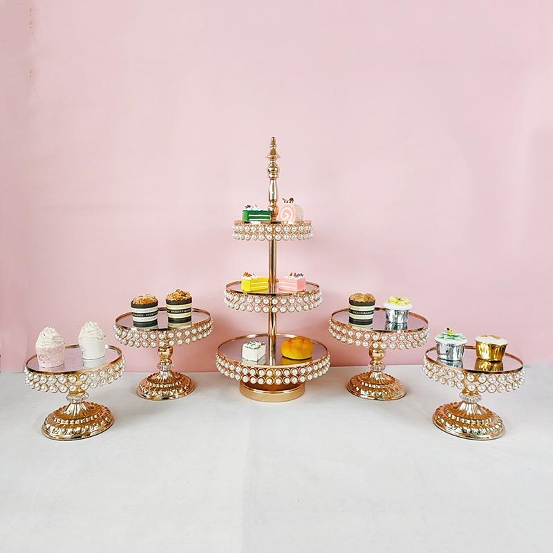 Other Bakeware 5pcs/set 3 Tier Square Macaron Cake Stand Mirror Tray Display Rack For Wedding Birthday
Other Bakeware 5pcs/set 3 Tier Square Macaron Cake Stand Mirror Tray Display Rack For Wedding Birthday