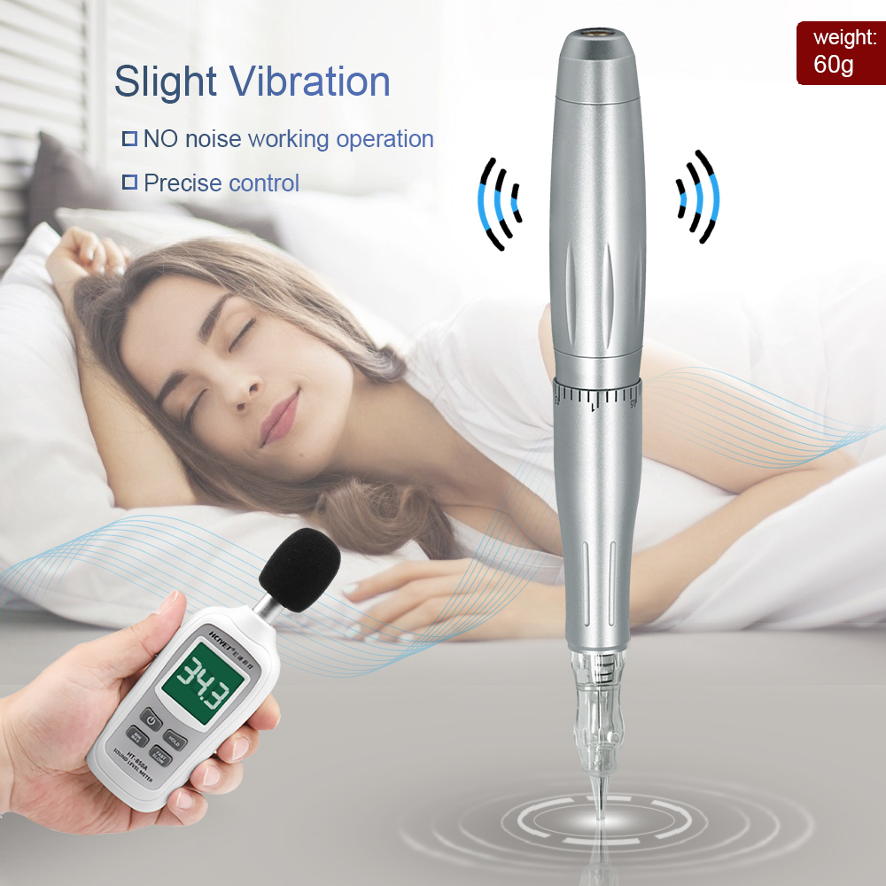 BIOMASER Permanent Makeup Rotary Machine Eyebrow Tattoo Kits Professional Pen Eyebrow Eyeliner Lip Tattoo Set 201112