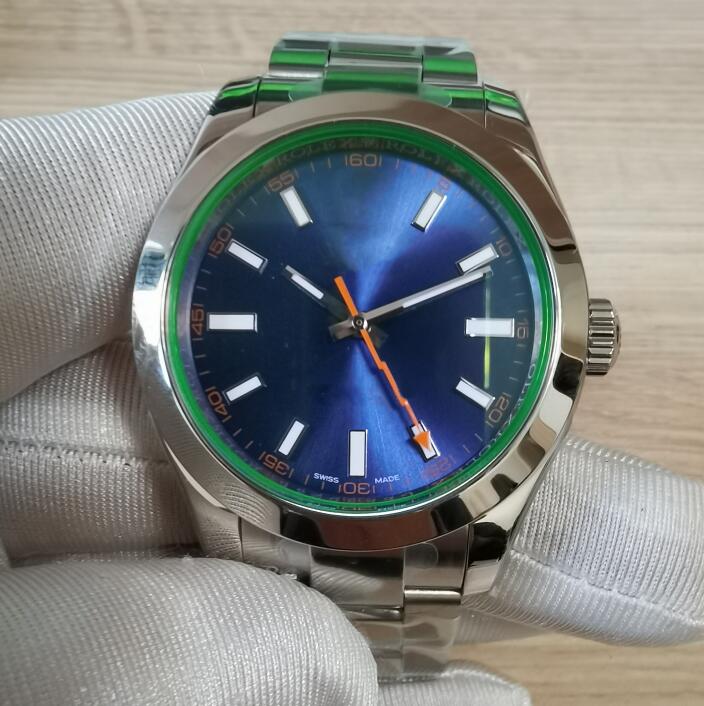 Watch 2 Color Model Super NFFactory Version 40MM 2813 Automatic Movement Green Glass Diving Mens Watches Wiht Plastic Original Box, Slivery;brown
Watch 2 Color Model Super NFFactory Version 40MM 2813 Automatic Movement Green Glass Diving Mens Watches Wiht Plastic Original Box, Slivery;brown