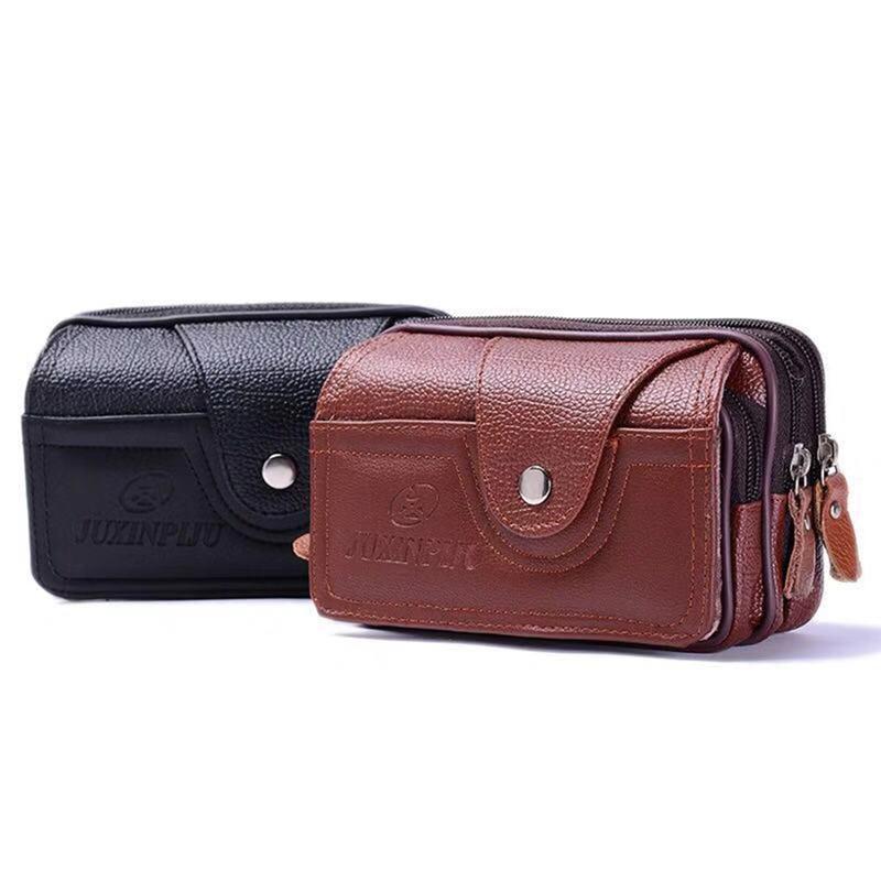 Men Vintage PU Leather Waist Bag Zipper Outdoor Travel Anti-theft Waist Pack Pack Belt Bag Male Coin For Phone Pouch, Black
Men Vintage PU Leather Waist Bag Zipper Outdoor Travel Anti-theft Waist Pack Pack Belt Bag Male Coin For Phone Pouch, Black