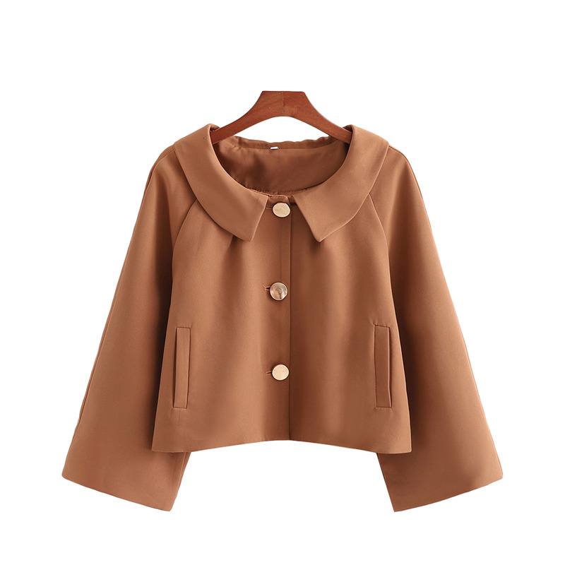 2021 New Elegante Caramelo Cor Outercoat Moda Senhoras Boto Curto Casacos Causal Feminino Streetwear Casaco Chique Menina Jaqueta 2lyh, Caramel colour
2021 New Elegante Caramelo Cor Outercoat Moda Senhoras Boto Curto Casacos Causal Feminino Streetwear Casaco Chique Menina Jaqueta 2lyh, Caramel colour