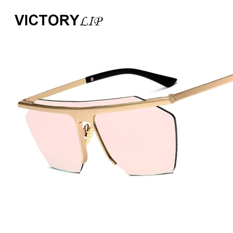Victorylip 2020 Luxury Men Square Vintage Sunglasses Women Designer Sun Glasses Metal Oversized Mirror Lens UV400
Victorylip 2020 Luxury Men Square Vintage Sunglasses Women Designer Sun Glasses Metal Oversized Mirror Lens UV400