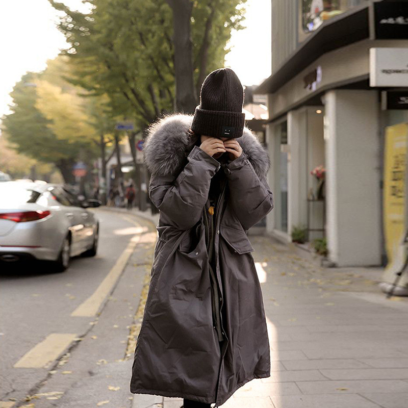 Women Winter Warm Coat Hooded Streetwear Sustans Army Green Outwear Jacket Long Mujer Parkas Womens Clothing 201019