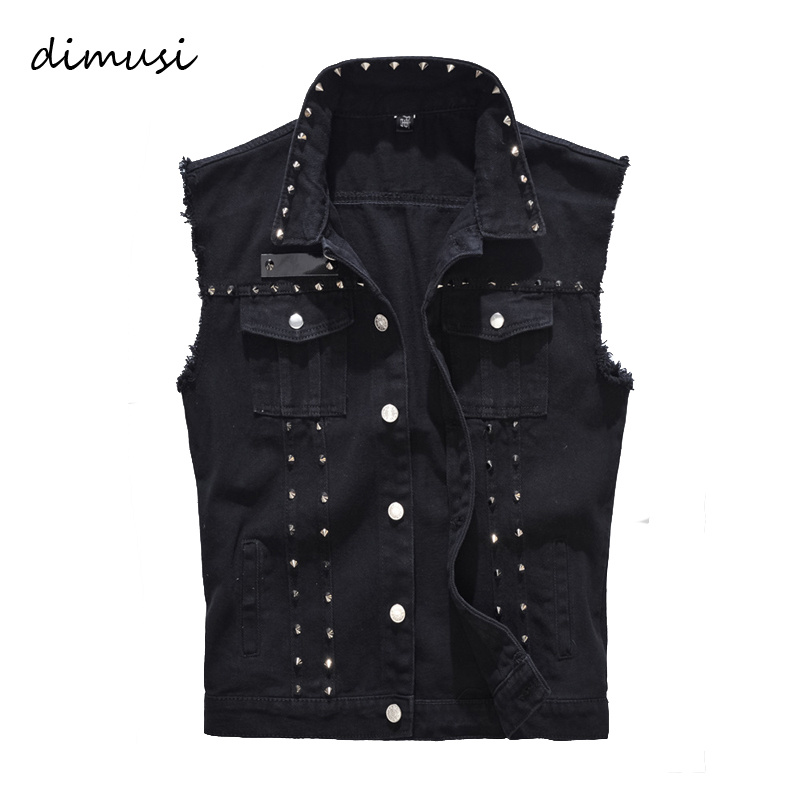 Spring Autumn Mens Vest Vintage Denim Jeans Vest Male Black Sleeveless Jackets Men Rivet Hole Jeans Waistcoats 5XL
Spring Autumn Mens Vest Vintage Denim Jeans Vest Male Black Sleeveless Jackets Men Rivet Hole Jeans Waistcoats 5XL