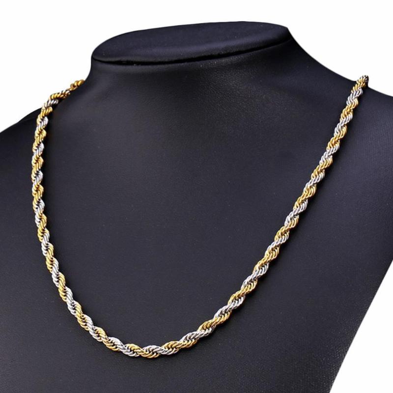 Titanium Steel Twist Chain Stainless Steel Necklace Women Black Net Chain Statement Custom Red Jewelry Ins For Men Gold E7A3, Silver
Titanium Steel Twist Chain Stainless Steel Necklace Women Black Net Chain Statement Custom Red Jewelry Ins For Men Gold E7A3, Silver