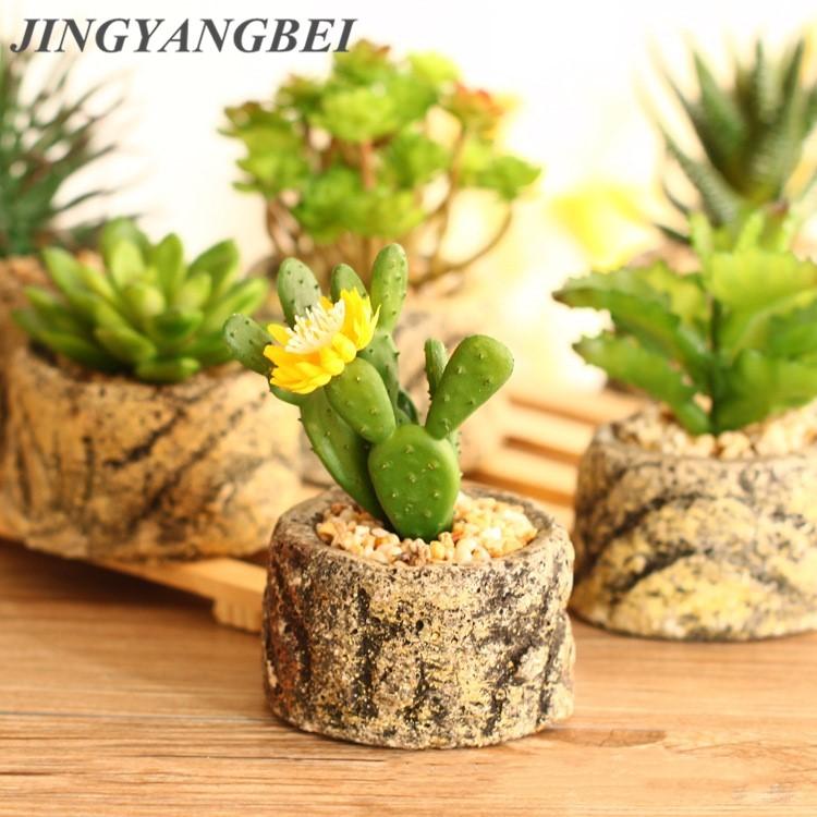 Spring 8cm potted bonsai Artificial cactus plants with vase set fake Flower desktop plants windowsill decoration
Spring 8cm potted bonsai Artificial cactus plants with vase set fake Flower desktop plants windowsill decoration