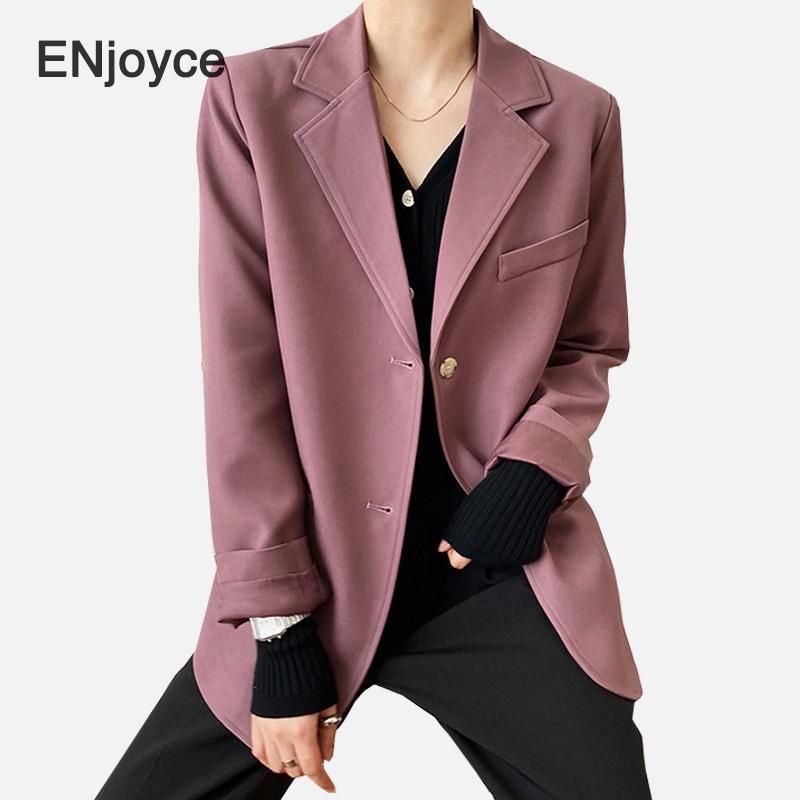 Autumn Vintage Brick Red Long Sleeve Blazer Women New Lapel Korean Style Office Lady Modern Chic Jacket Suits Fashion 20201, As picture
Autumn Vintage Brick Red Long Sleeve Blazer Women New Lapel Korean Style Office Lady Modern Chic Jacket Suits Fashion 20201, As picture