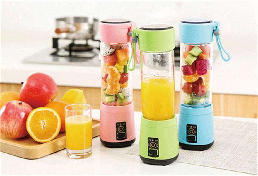 Multi -Function Personal Blender Portable Mini Blender Rechargeable Usb Juicer Cup Electric Juicer Bottle Fruit Vegetable Tools