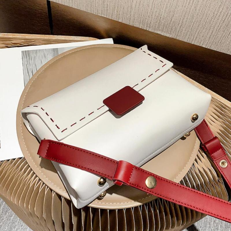 Contrast color Flap Crossbody bag 2021 Fashion New Quality PU Leather Women's Designer Handbag Travel Shoulder Messenger Bag, Black
Contrast color Flap Crossbody bag 2021 Fashion New Quality PU Leather Women's Designer Handbag Travel Shoulder Messenger Bag, Black
