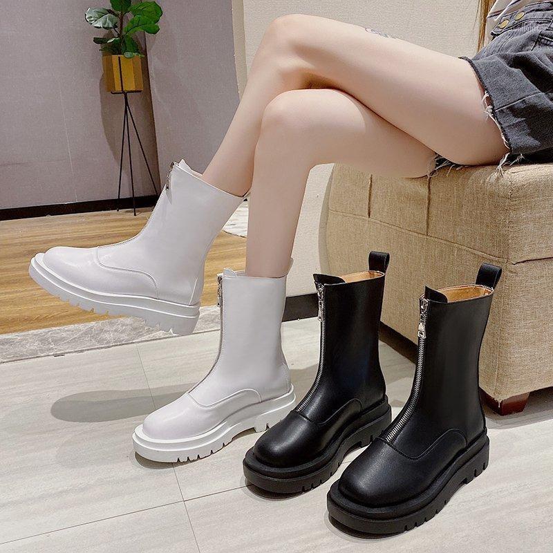Boots Women New 2020 Luxury Designer Female Shoes Winter Footwear Platform Zipper Round Toe Fashion Ladies Lolita Med1
Boots Women New 2020 Luxury Designer Female Shoes Winter Footwear Platform Zipper Round Toe Fashion Ladies Lolita Med1