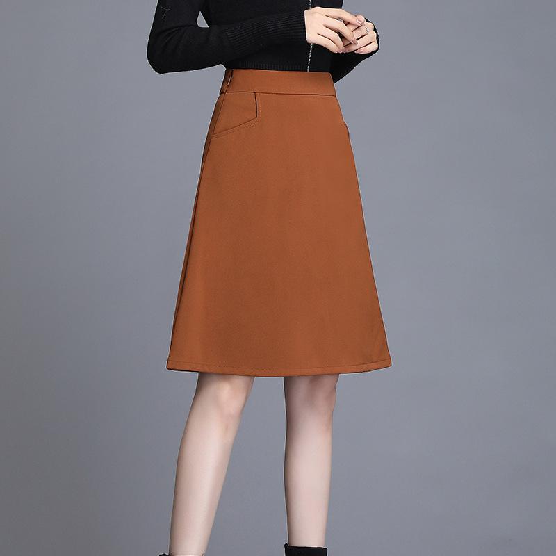 2020 Autumn New Arrival Mid Length Korean Version A-line Skirt High Waist Women Thin Skirt Pocket Free Shipping, Black
2020 Autumn New Arrival Mid Length Korean Version A-line Skirt High Waist Women Thin Skirt Pocket Free Shipping, Black