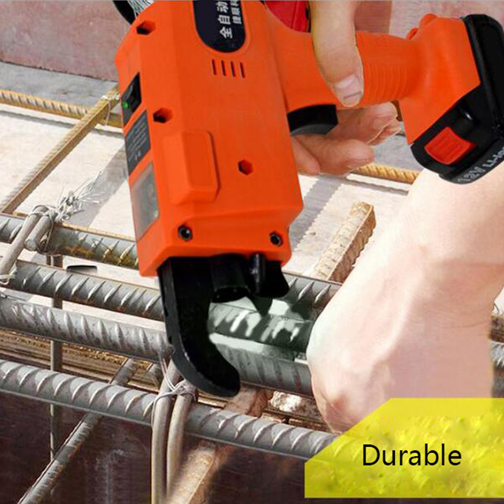 Rebar Tier Binding Machine 12V 3000mAh Automatic Rebar Tying Machine Cordless Wire Lithium Battery 201225