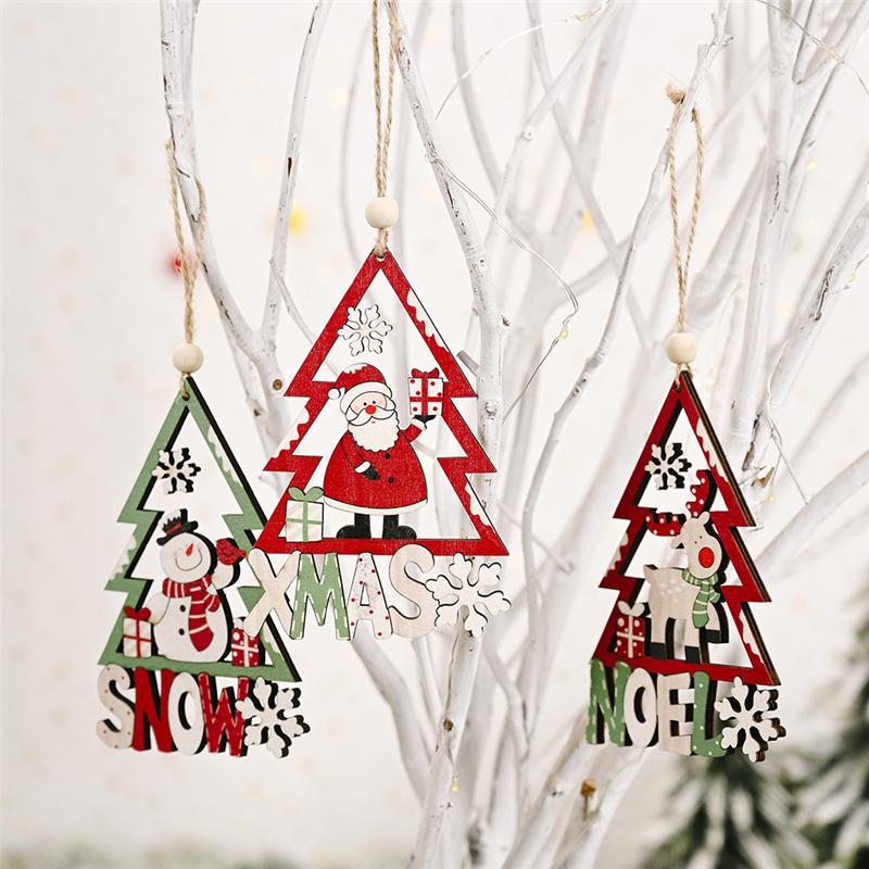 Santa Claus Wooden Hanging Decoration Christmas Tree Ornaments New Year Gifts Christmas Decoration for Home Navidad Noel
Santa Claus Wooden Hanging Decoration Christmas Tree Ornaments New Year Gifts Christmas Decoration for Home Navidad Noel