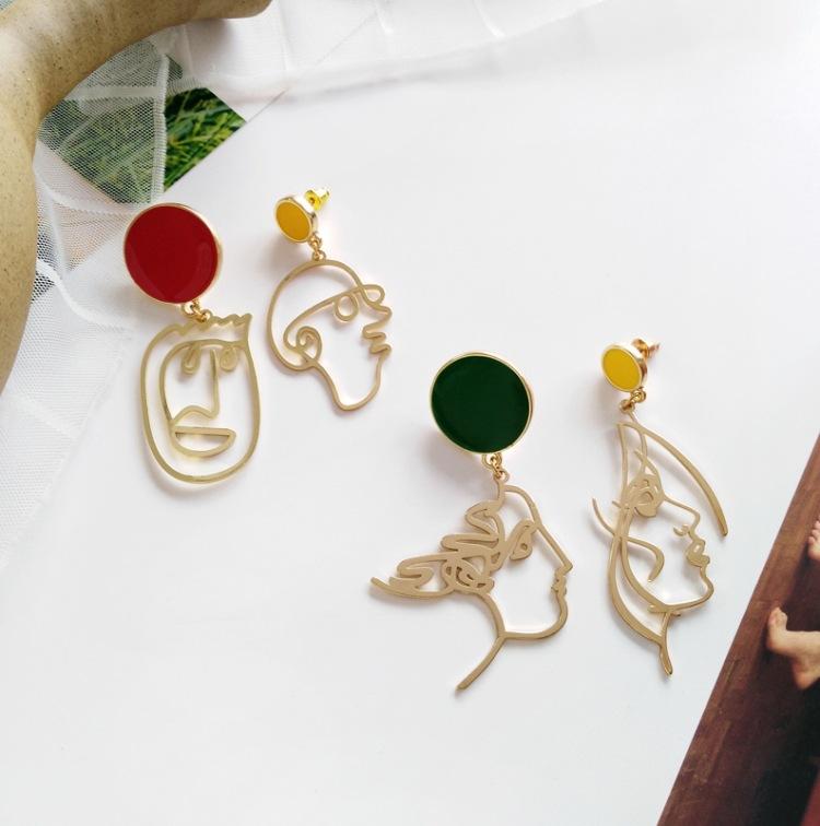Dangle & Chandelier 2021 Crazy Face Earrings For Women Creative Hollow Exaggerated Abstract Fashion Ear Jewelry Funny Asymmetric Drop Gift
Dangle & Chandelier 2021 Crazy Face Earrings For Women Creative Hollow Exaggerated Abstract Fashion Ear Jewelry Funny Asymmetric Drop Gift