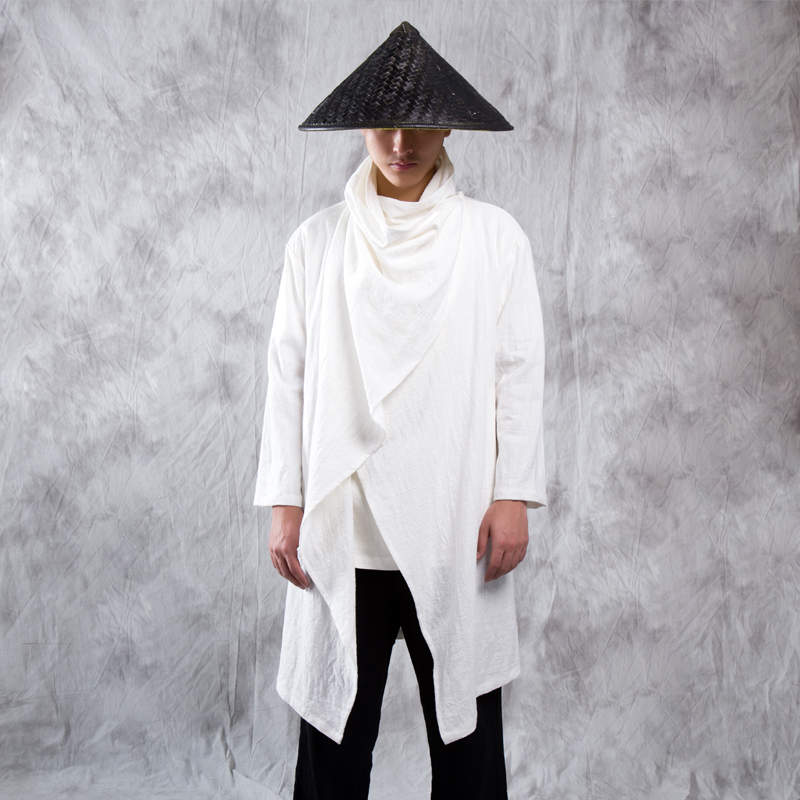 2021 Spring Summer Men Cotton Trench Vintage Chinese Style Man Mantle Japanese Personality Long Coat Ruit, Black
2021 Spring Summer Men Cotton Trench Vintage Chinese Style Man Mantle Japanese Personality Long Coat Ruit, Black