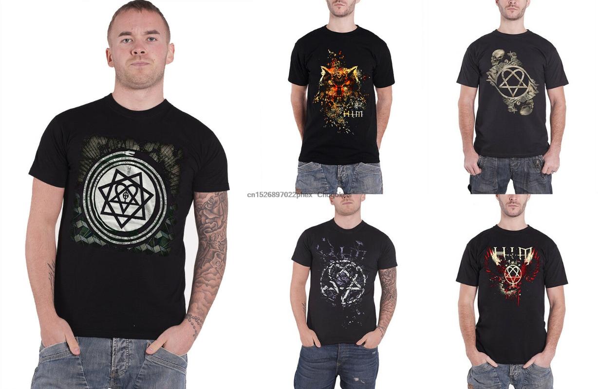 Men's T-Shirts HIM T Shirt Mens Band Logo Ville Valo Heartagram Razorblade Romance Official, White;black
Men's T-Shirts HIM T Shirt Mens Band Logo Ville Valo Heartagram Razorblade Romance Official, White;black