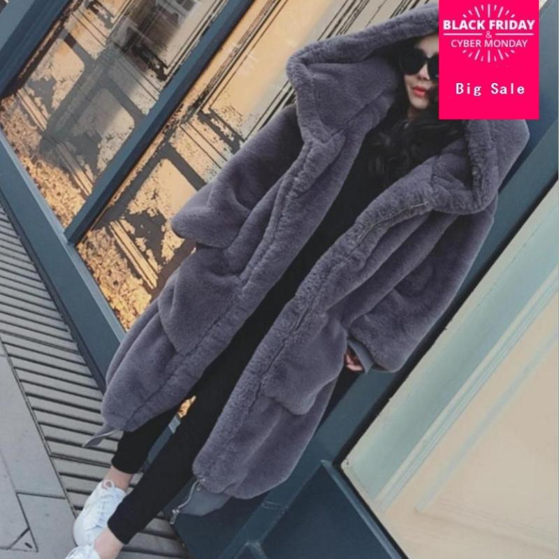 2020 winter new womens faux fur jackets hooded casual winderbreaker female man-made fur outwear fake colthes L1241, Black
2020 winter new womens faux fur jackets hooded casual winderbreaker female man-made fur outwear fake colthes L1241, Black