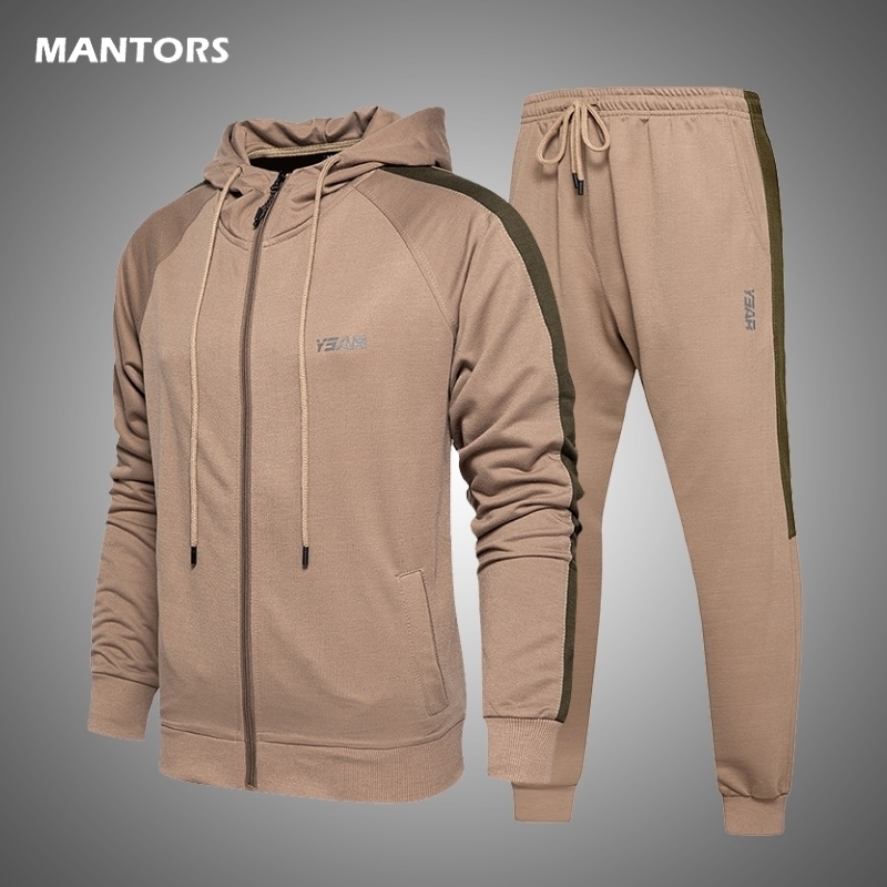2 Pieces Set Tracksuit Men Hooded Sweatshirt+pants Autumn Zipper Hoodie Sportswear Suit Casual Men Set Winter Clothes News 201201, Tz67 black
2 Pieces Set Tracksuit Men Hooded Sweatshirt+pants Autumn Zipper Hoodie Sportswear Suit Casual Men Set Winter Clothes News 201201, Tz67 black