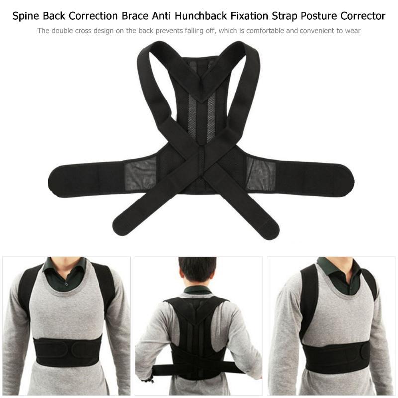 Posture Corrector Back Support Belt Orthopedic Posture Corset Back Brace Support Straightener Adjustable Shoulder Wrap, Black
Posture Corrector Back Support Belt Orthopedic Posture Corset Back Brace Support Straightener Adjustable Shoulder Wrap, Black
