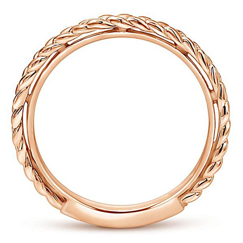 Visisap Simple Creative Braided Rings for Lady Rose Gold Color Korea Style Ring Party Anniversary Jewelry Supplier B2284
Visisap Simple Creative Braided Rings for Lady Rose Gold Color Korea Style Ring Party Anniversary Jewelry Supplier B2284
