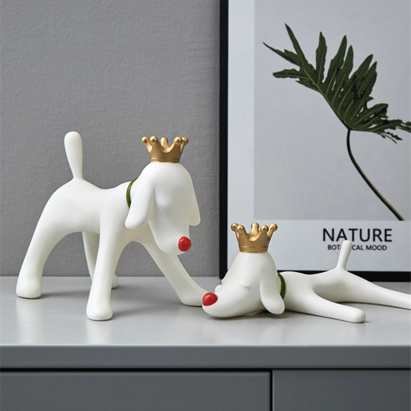Hot!!! Yoshitomo Nara Dog Japanese Pop Art Cute Dog Figurine Elegant Gift Decoration Statue Home Office Decoration T200703