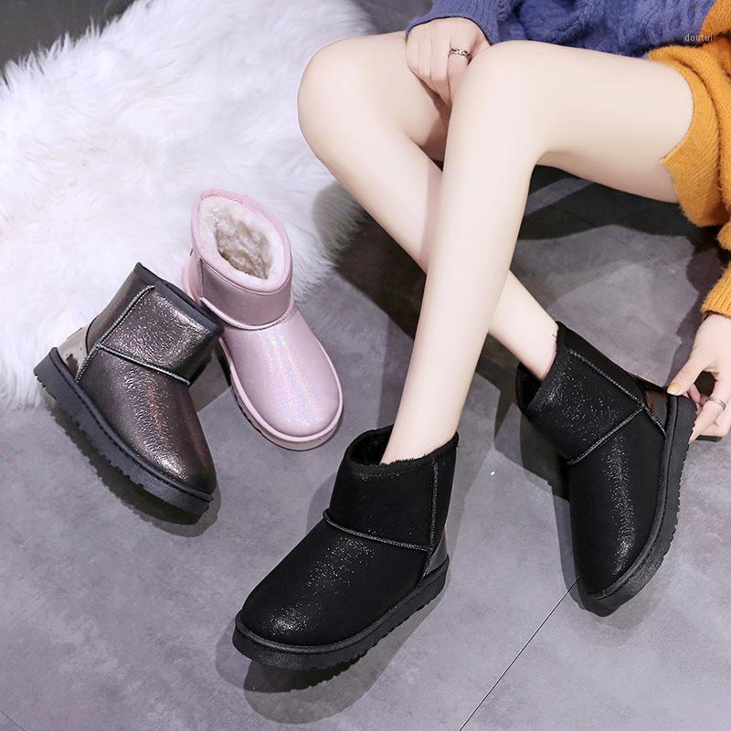 2020 New Winter WomenSnow Boots Patent Leather Plus Velvet Warm Comfortable Cotton Shoes Waterproof Non-slip Ladies Short Boots1, Pink b
2020 New Winter WomenSnow Boots Patent Leather Plus Velvet Warm Comfortable Cotton Shoes Waterproof Non-slip Ladies Short Boots1, Pink b