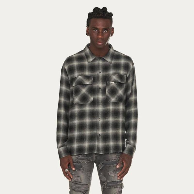 HOT SALE 20FW Plaid Work Shirts Lattice Flannel Jacket Men Women Casual Simple Jacket Spring Autumn Outdoor Shirts Fashion Street Outwear, Black;brown
HOT SALE 20FW Plaid Work Shirts Lattice Flannel Jacket Men Women Casual Simple Jacket Spring Autumn Outdoor Shirts Fashion Street Outwear, Black;brown