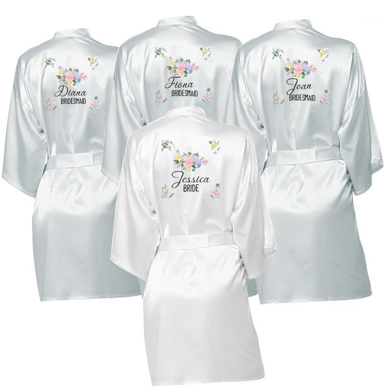 Personalized Bride Robe Custom Bridesmaid Robe Wedding Bridal Party Gifts Bridal Shower Team Bride Robes1, White
Personalized Bride Robe Custom Bridesmaid Robe Wedding Bridal Party Gifts Bridal Shower Team Bride Robes1, White