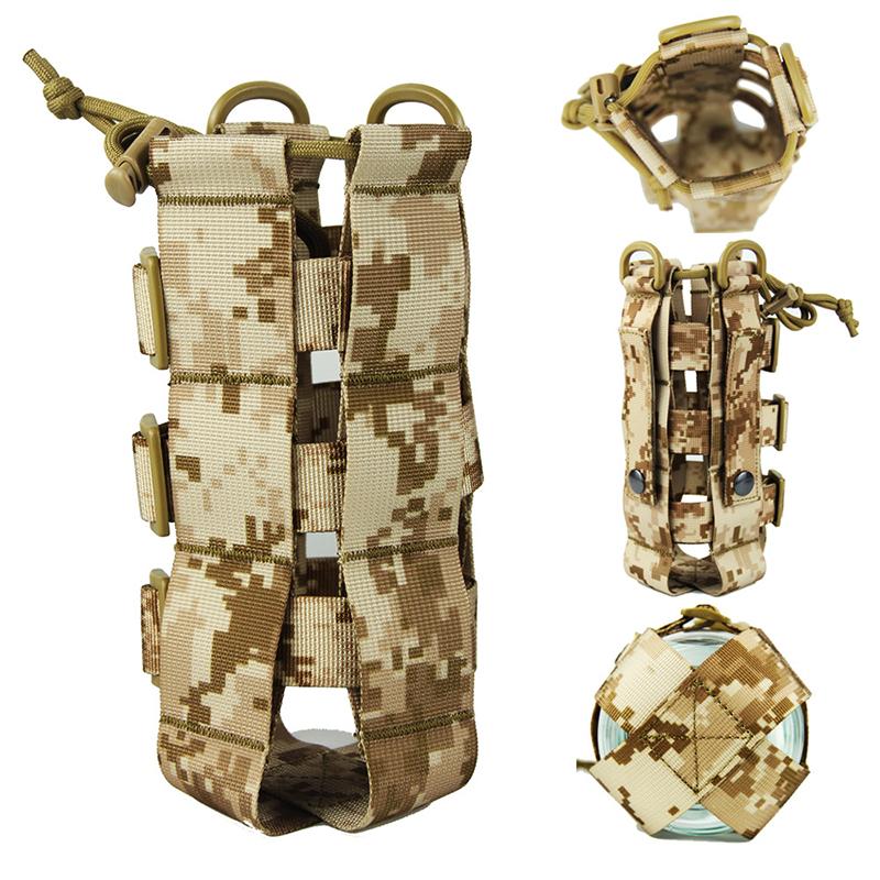 Outdoors Water Bottle Pouch Tactical Gear Kettle Adjustable kettle bag Army Fans Climbing Hiking Camping Water Bags, As shown
Outdoors Water Bottle Pouch Tactical Gear Kettle Adjustable kettle bag Army Fans Climbing Hiking Camping Water Bags, As shown