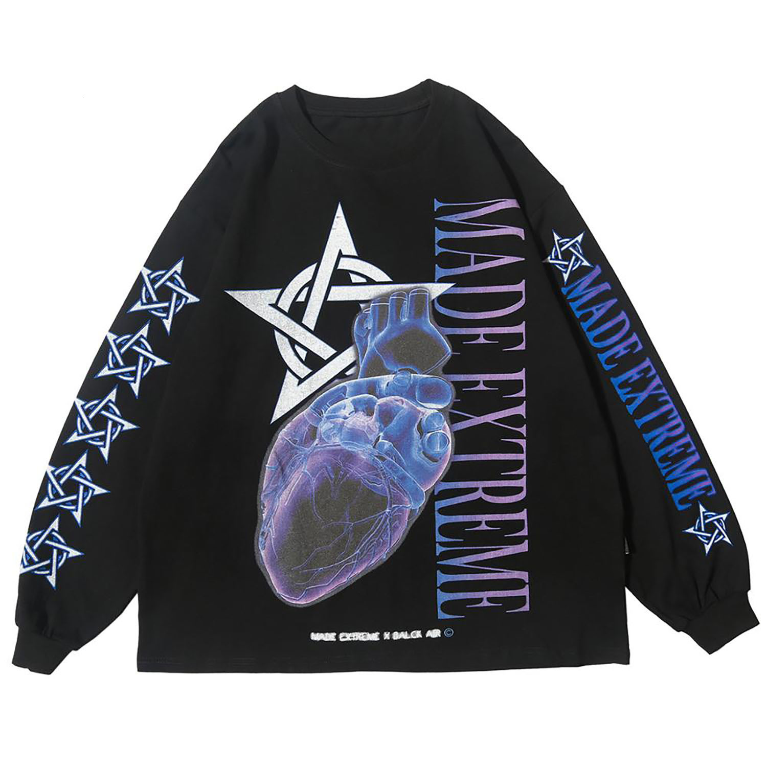 2021 New Classic Crystal Printed Two Pentagon Fashion Hip Hop Apparel Harajku Hat Men' Cotton Long Sleeves Jmz1, White
2021 New Classic Crystal Printed Two Pentagon Fashion Hip Hop Apparel Harajku Hat Men' Cotton Long Sleeves Jmz1, White