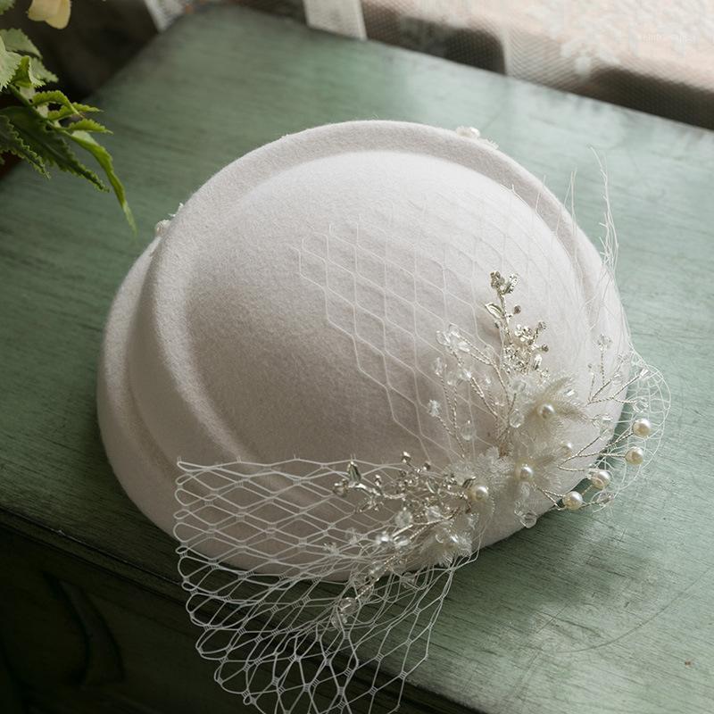 Berets Bridal Wedding Fascinators 100% Wool Felt White Pillbox Hat With Veil Women Flower Beret Cap Cocktail Fedora Show Headwear1
Berets Bridal Wedding Fascinators 100% Wool Felt White Pillbox Hat With Veil Women Flower Beret Cap Cocktail Fedora Show Headwear1