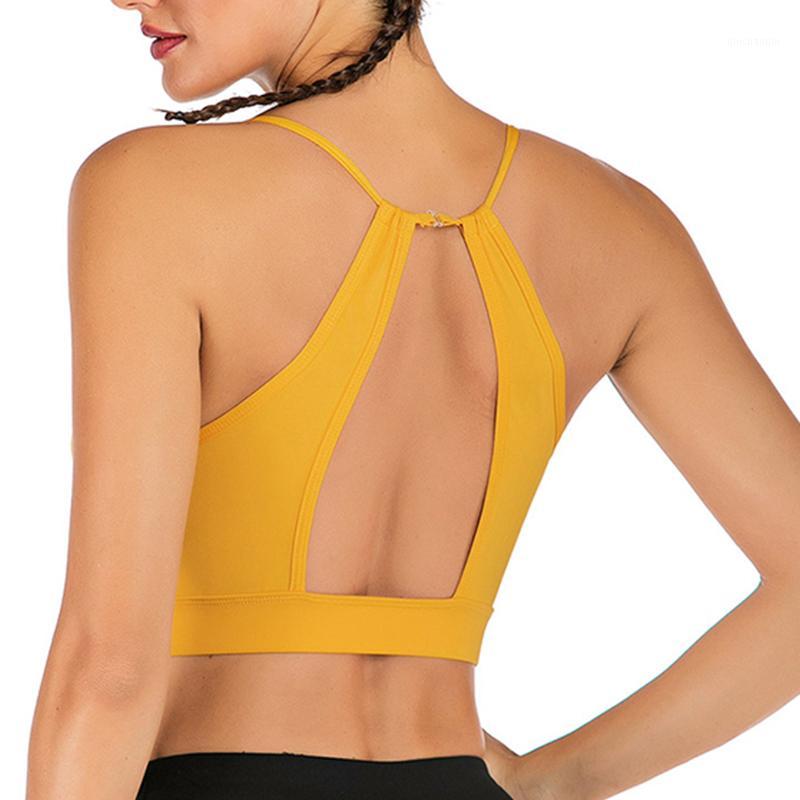 Zhangyunuo Women's Sexy Backless Sports Bra Breathable Yoga Bra Top Fitness For Women Gym Push Up Workout Sports Crop Top1, Yellow
Zhangyunuo Women's Sexy Backless Sports Bra Breathable Yoga Bra Top Fitness For Women Gym Push Up Workout Sports Crop Top1, Yellow