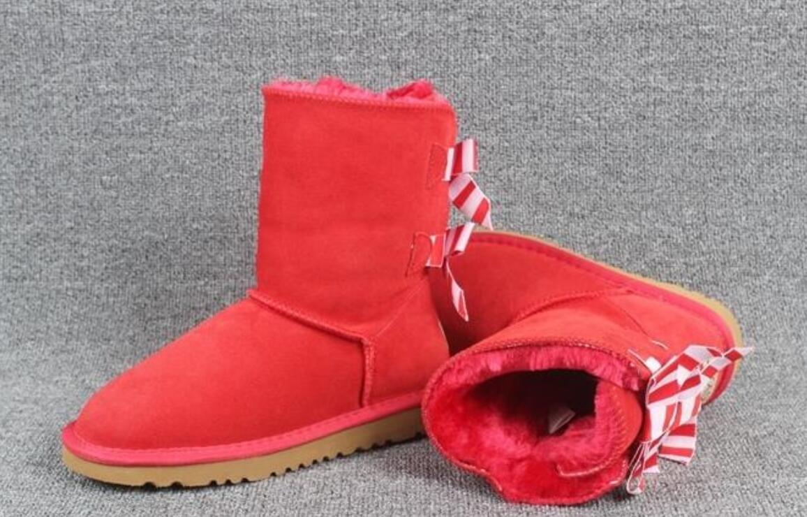 New Christmas Fashion Designer Women Winter Snow Boots Top Classic Short Bow Boots Ankle Knee Bow Bailey Boot Size EUR35-44 US4-13, Box
New Christmas Fashion Designer Women Winter Snow Boots Top Classic Short Bow Boots Ankle Knee Bow Bailey Boot Size EUR35-44 US4-13, Box