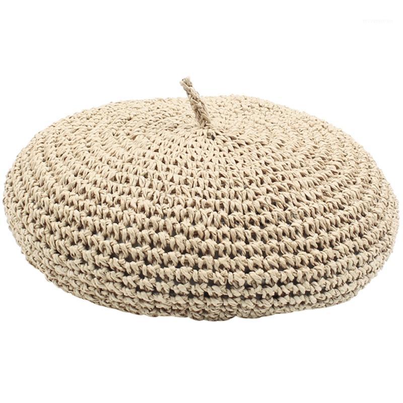 New Fashion Beret Adjustable Straw Beret Female Straw Hat Retro Literary Solid Color Painter Hat Beige1, Beige
New Fashion Beret Adjustable Straw Beret Female Straw Hat Retro Literary Solid Color Painter Hat Beige1, Beige